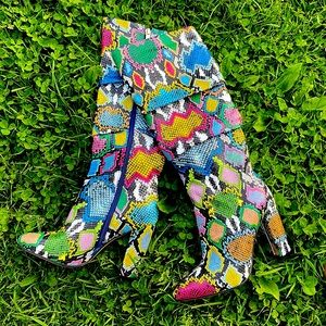 Colorful Boot Heels